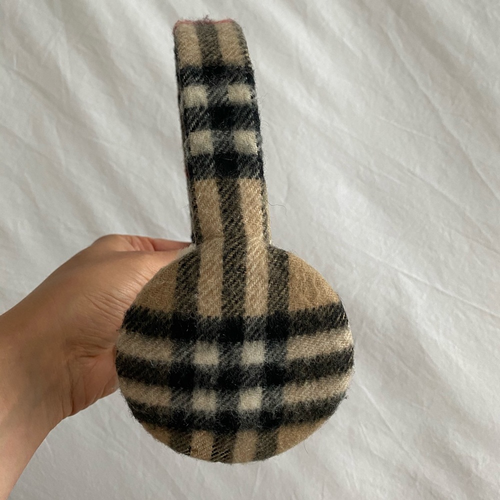 Burberry Earmuffs (Tan, original color)